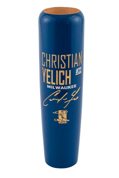 Painted Christian Yelich - Locker Room Edition - Lumberlend Co.